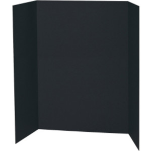 Presentation Board, Black, Single Wall, 48" x 36", 1 Board