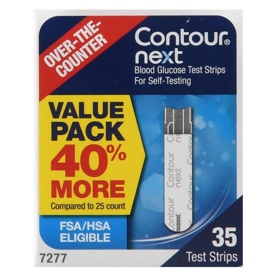 Contour® Next Blood Glucose Test Strips, 35 Strips in a Pack