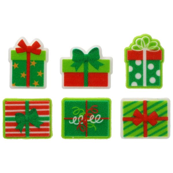Festive Presents - Red 3 Free Dec-Ons® Decorations