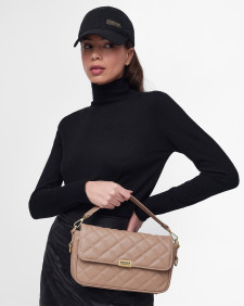 Soho Quilted Crossbody Bag Camel