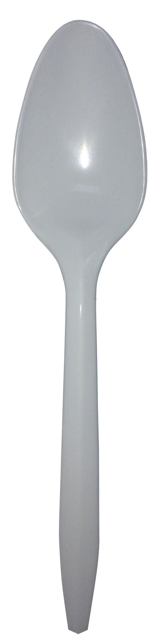 RJ Schinner Co TEASPOON, PLAS UNWRAPPED BULK WHT MED WT (1000/CS)