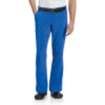 Landau Essentials 4 Pocket Scrub Pants for Men: Relaxed Fit, 4-Way Stretch, Straight Leg Cargo Medical 2037-