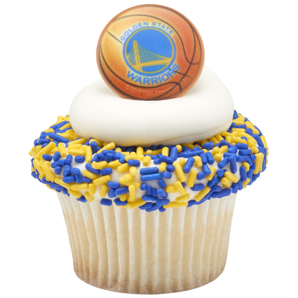 NBA Team Basketball Cupcake Rings