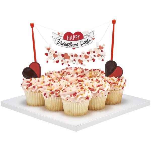 Happy Valentine's Day Banner Layon