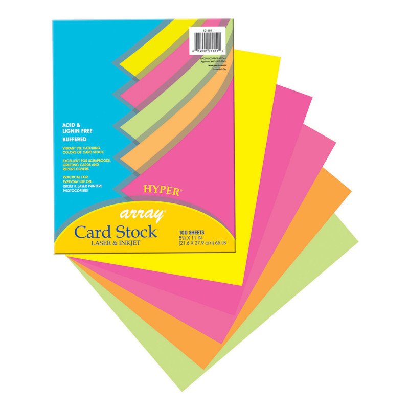 Hyper+Card+Stock%2C+5+Assorted+Colors%2C+8-1%2F2%22+x+11%22%2C+100+Sheets