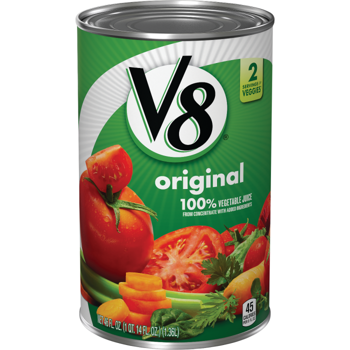 Original 100 Vegetable Juice V8® Fruit and Vegetable Juices
