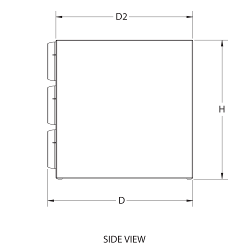 Engineering side view