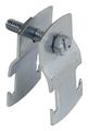 Superstrut® 2-Piece Rigid/IMC/EMT Conduit Clamp ElectroGalv Finish1-1/4 in. 14 ga.
