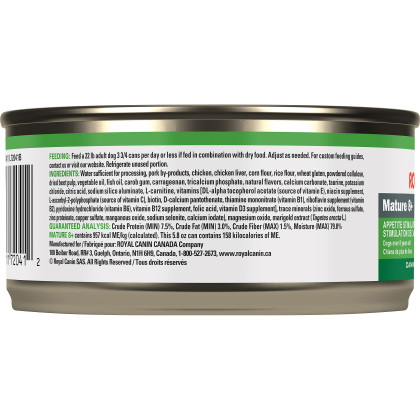Royal Canin Canine Health Nutrition Mature 8+ Loaf Canned Dog Food