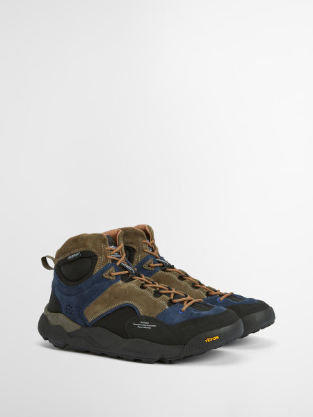 Barbour x Flower Mountain Back Country Uni Mid Trainers Barbour x Flower Mountain Back Country Uni Mid Trainers