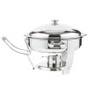 6-quart Orion® round chafer with liftoff cover