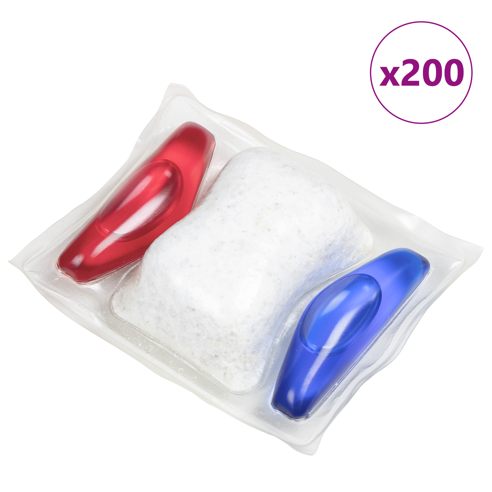 vidaXL All-In-One Geschirrspüler-Tabs 200 pcs – Bild 3