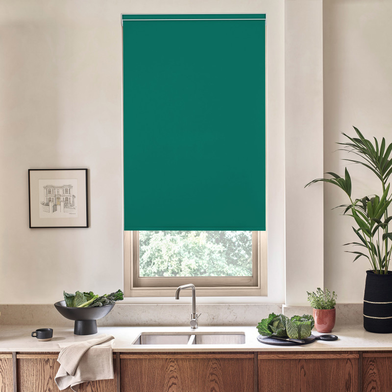 Acacia Blackout Emerald Roller Blind