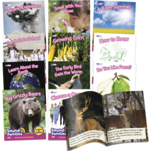 Sound Families Decodable Readers R-controlled Non-Fiction Phase 5.5, Set of 12