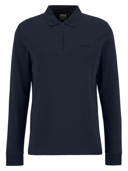 Innes Interlock Long-Sleeved Polo Shirt Innes Interlock Long-Sleeved Polo Shirt