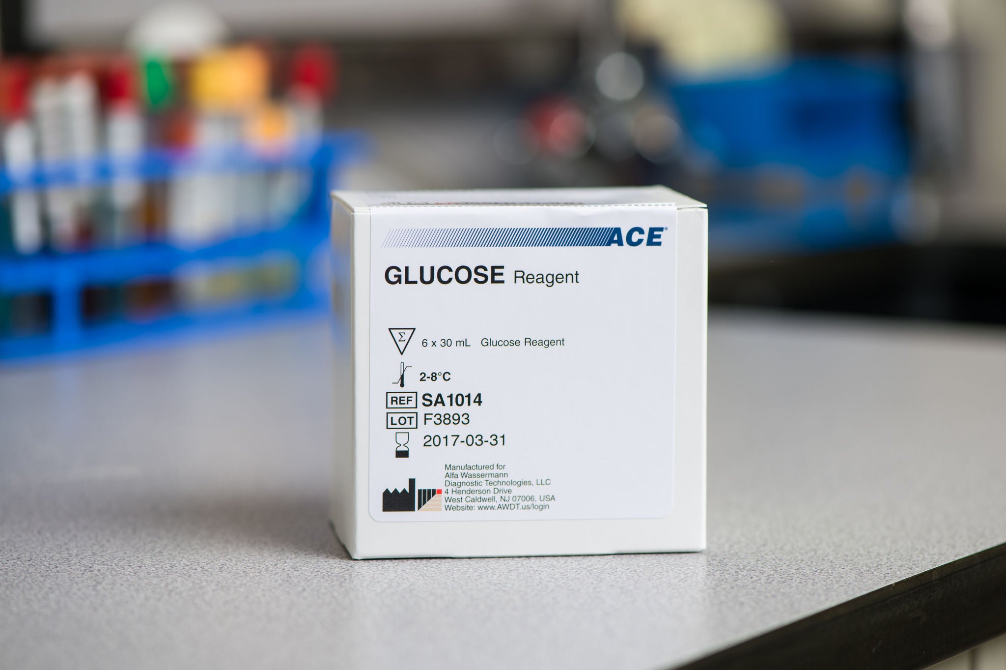 Ace® General Chemistry Reagent, Glucose test