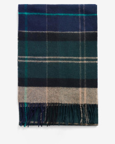 Inverness Tartan Scarf Green Loch