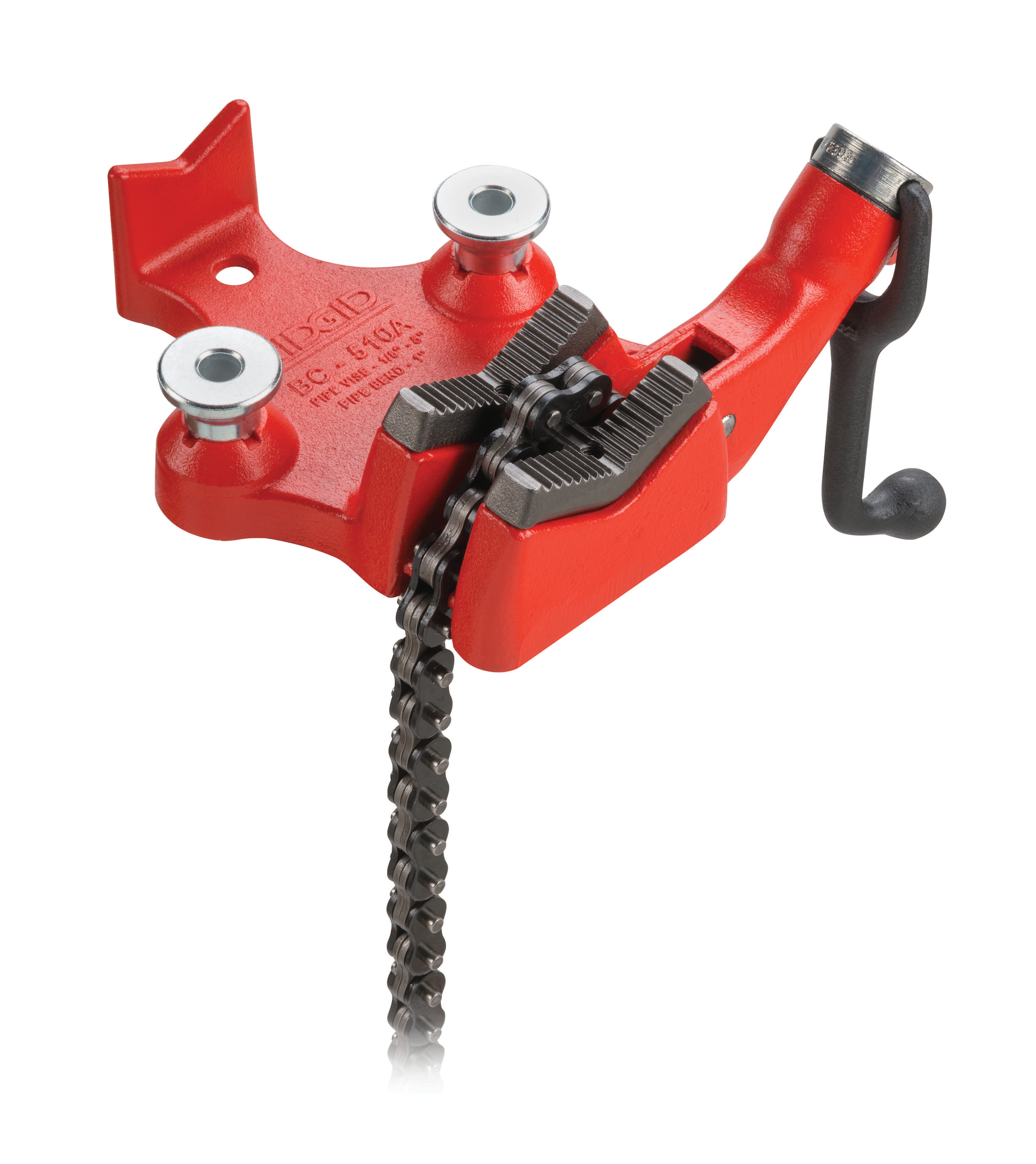 BC410A 1/8" - 4" Top Screw Bench Chain Vise - Image 4