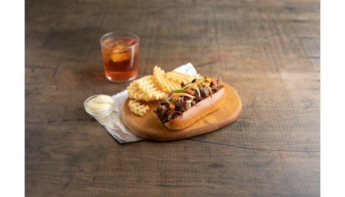 The Original Steak-EZE® BreakAway® Sirloin Beef Steak, Marinated, 4 oz_image_1