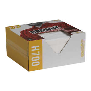 Georgia Pacific, Brawny Professional, H700, 13.00"x15.00", Nonwoven Fabric, Industrial Wipers, White