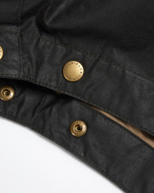 Lightweight Waxed Hood Dark Olive