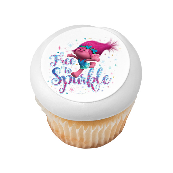 DreamWorks Trolls Free to Sparkle PhotoCake® Edible Image®