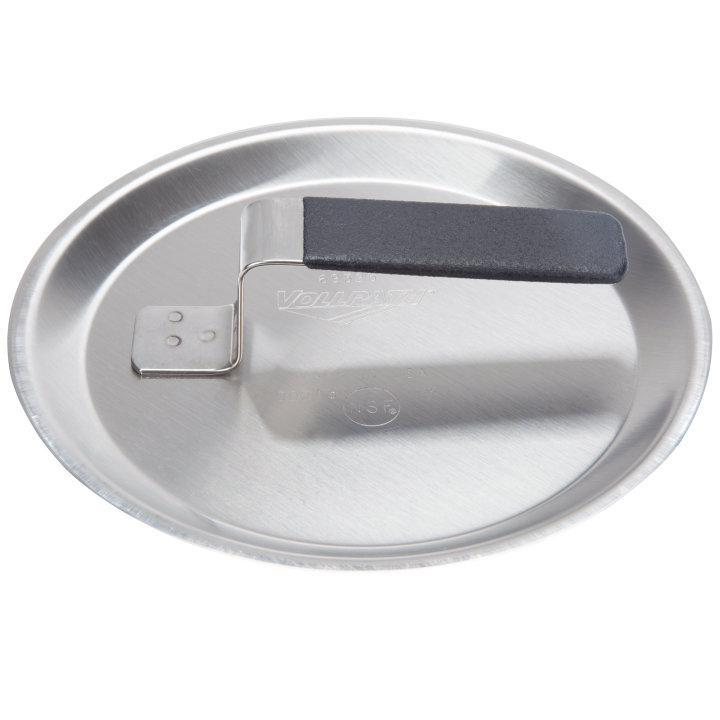 6 ¾-inch Tribute® stainless steel frying pan cover with dipped handle