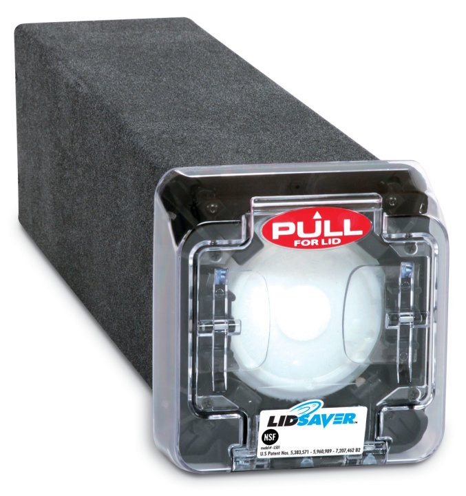 LidSaver™ InCounter Dispenser Vollrath Foodservice