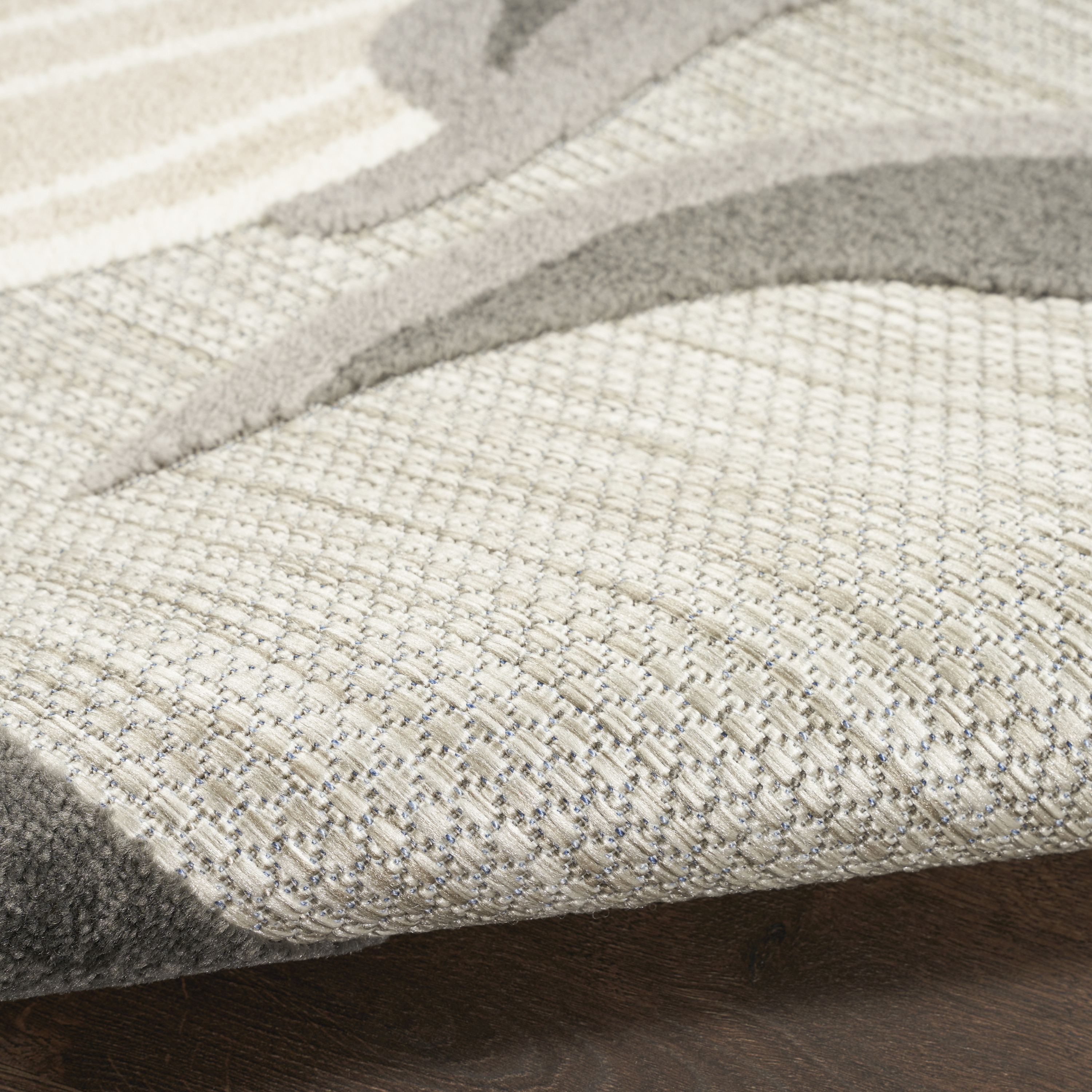 Nourison Aloha 7'10" x 10'6" Beige Contemporary Rug