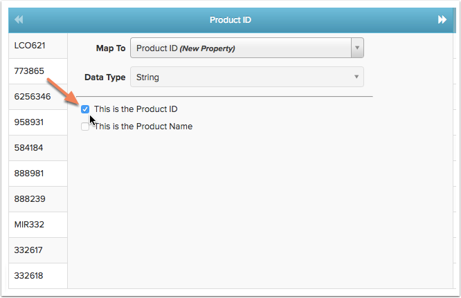 Setting the Product ID and Product Name