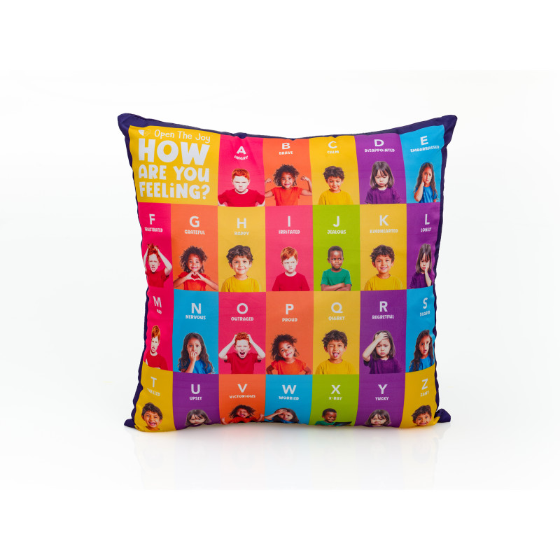 Weighted ABC Pillow, Expressions Collection, 16 x 16 in