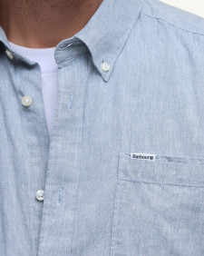 Nelson Tailored Long-Sleeved Shirt Lead