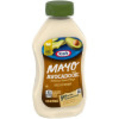 Kraft Mayo with Avocado Oil Reduced Fat Mayonnaise, 12 fl oz Bottle