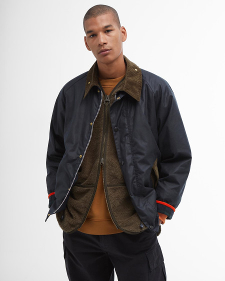 Barbour x Flower Mountain Oversized Transport Waxed Jacket