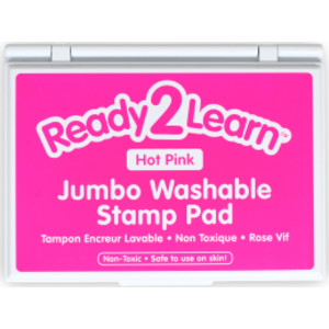 Jumbo Washable Stamp Pad - Hot Pink - 6.2"L x 4.1"W