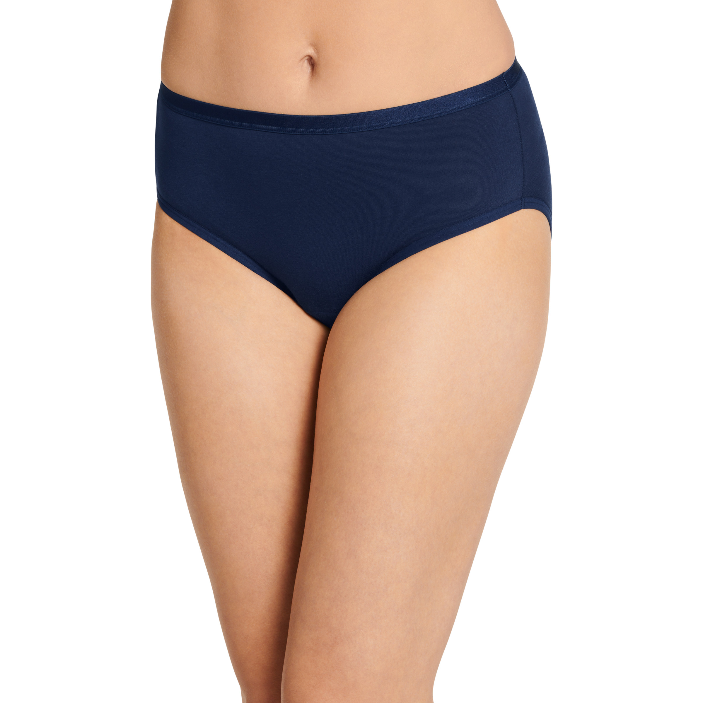 Jockey Women’s Worry Free Cotton Stretch Moderate Absorbency Hipster