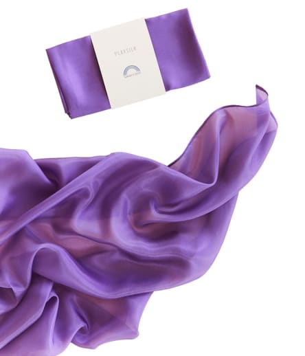 Sarah's Silks Playsilks Purple - Original Size