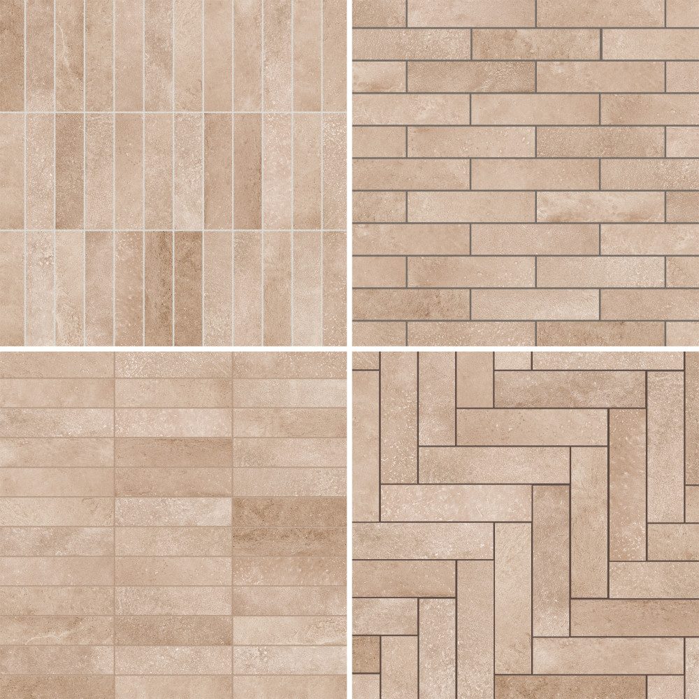 Atlas Brick Cotto 2-3/8 in. x 9-3/4 in. Porcelain Floor and Wall Tile
