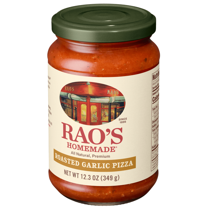 Roasted Garlic Pizza Sauce, 12.3 oz - Right angle Image