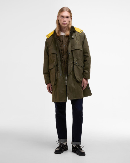 Barbour x Kaptain Sunshine Oversized Bedale Casual Field Coat