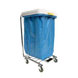 R&B Wire, Reusable Antimicrobial Hamper Bag, Blue