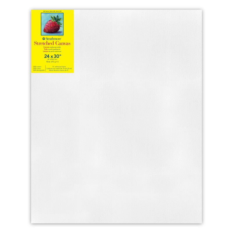 300 Series Traditional Stretched Canvas, 24x30 inch