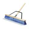 Carlisle, 24in, Fine Sweep, Plastic Bristles, Blue