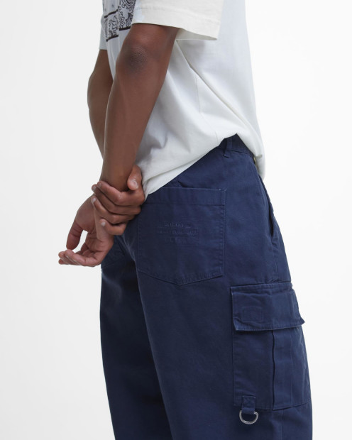 Deepdale Relaxed Cargo Trousers Classic Navy