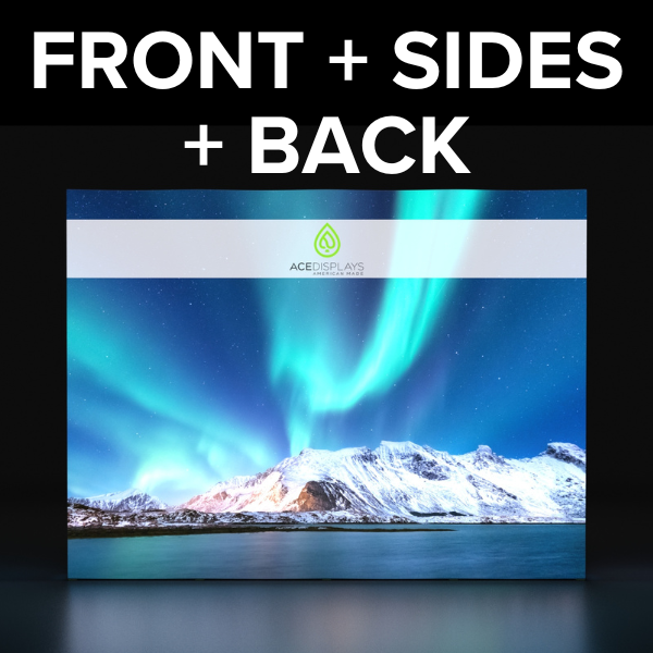 Front, Sides & Back Backlit Graphic Kit