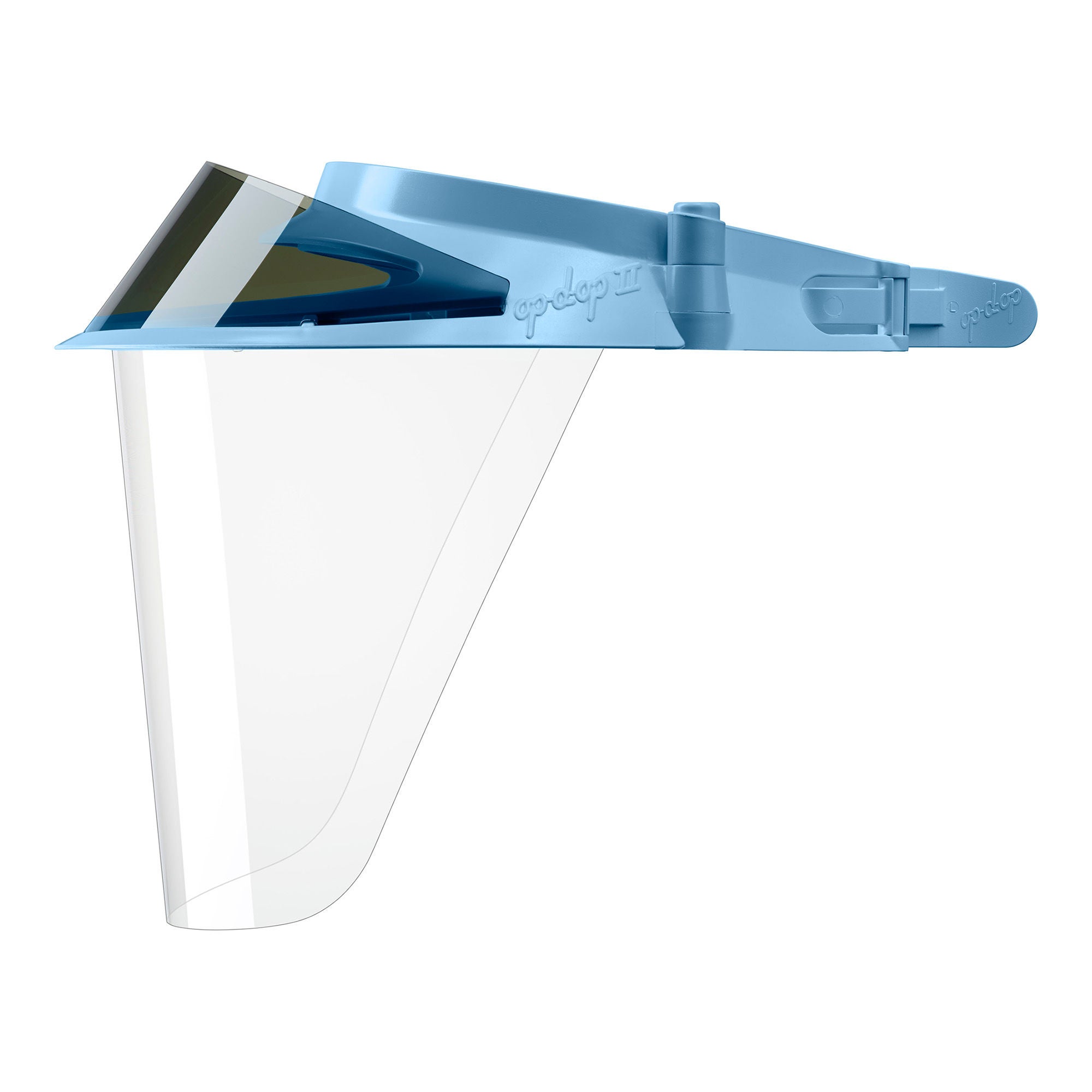 Face Shield Kit Op d Op II One Size Fits Most Full Length Anti-fog Reusable NonSterile