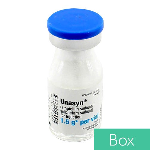 Unasyn® 15gm Vial 10box Ace Southern