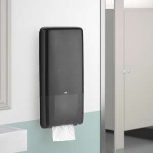 Tork, PeakServe Continuous,  Folded Towel Dispenser, Black
