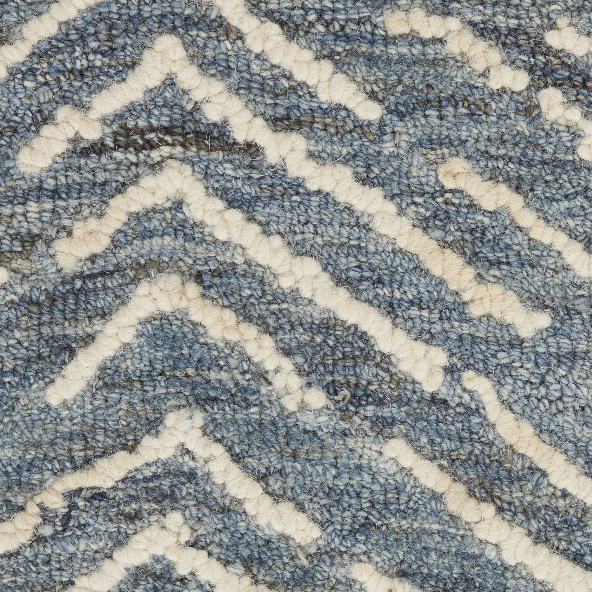 Nourison Colorado 7'9" x 9'9" Indigo Ivory Modern Indoor Rug