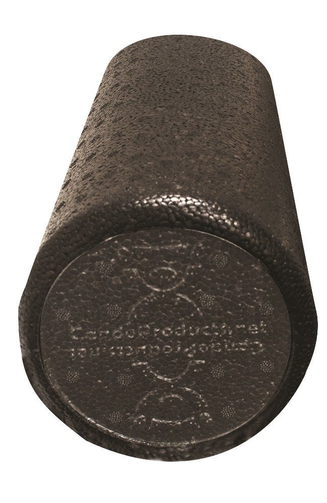 CanDo® Round Roller, Composite Foam, 6 in. Dia. x 12 in. L, Black